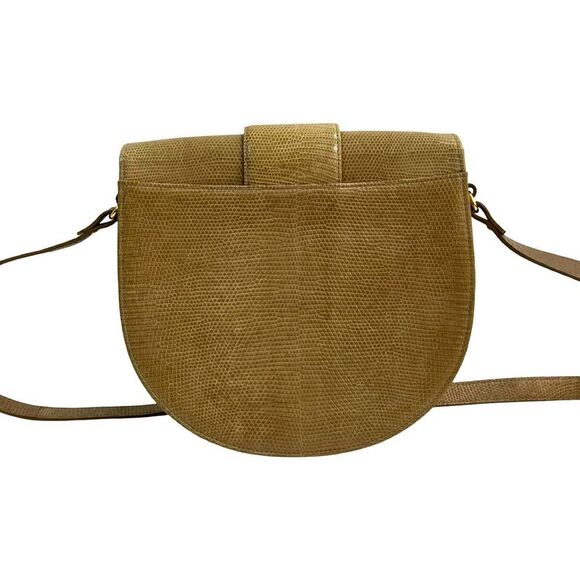 Yves Saint Laurent Lizard Mini Shoulder Bag